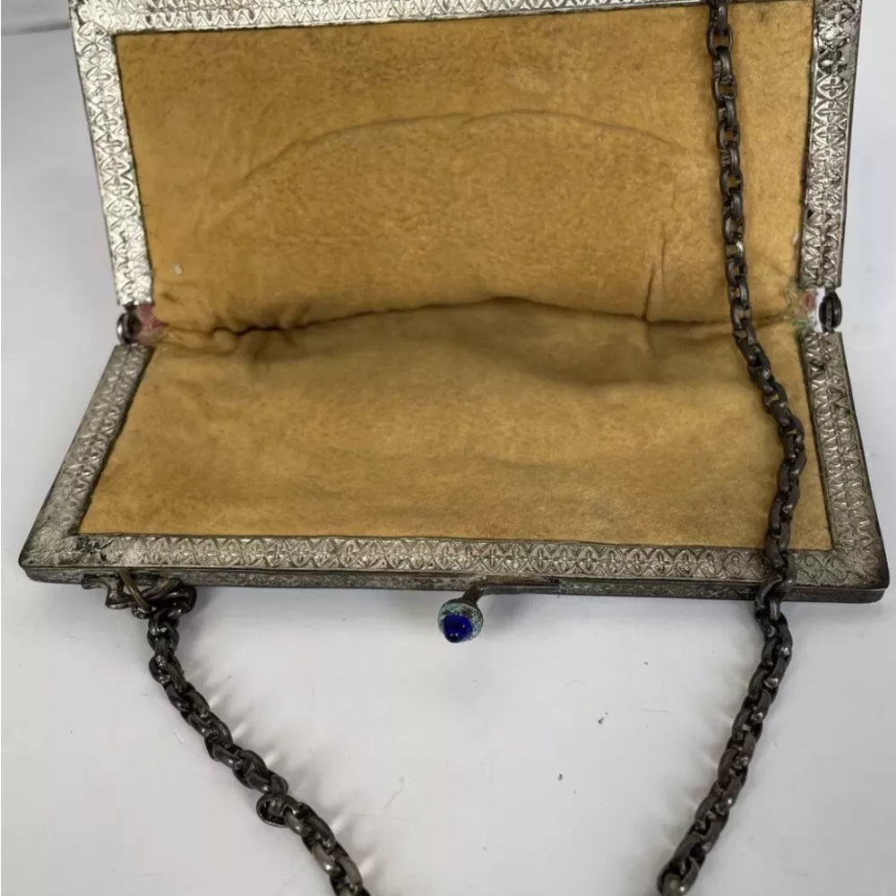 Antique 1920's Beaded Flapper Era Bag - Picture 8 of 10